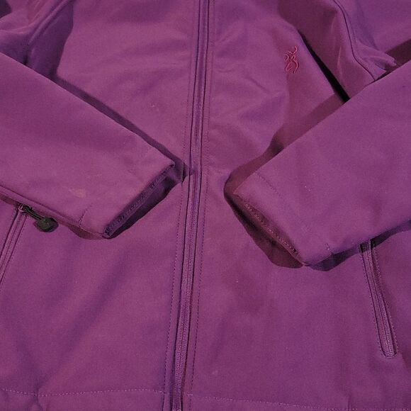 Purple Browning Coat sz Medium - Picture 3 of 7
